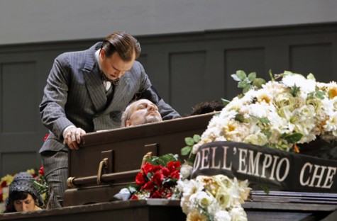 famous open casket funerals