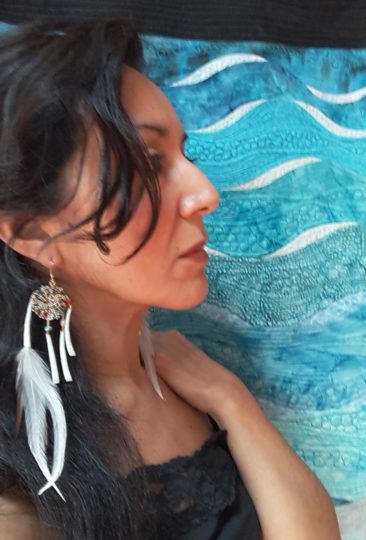 Rachel Barreras-Kleemann says she wants to bring joy and encouragement to people who are fearful of doing arts. “People are tentative about celebrating themselves and about feeling good… I want to remind people it is good to feel joy and it’s still OK to be happy, even in these times that we’re living in.”