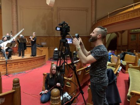 Portland Baroque Orchestra livestream March 2020.